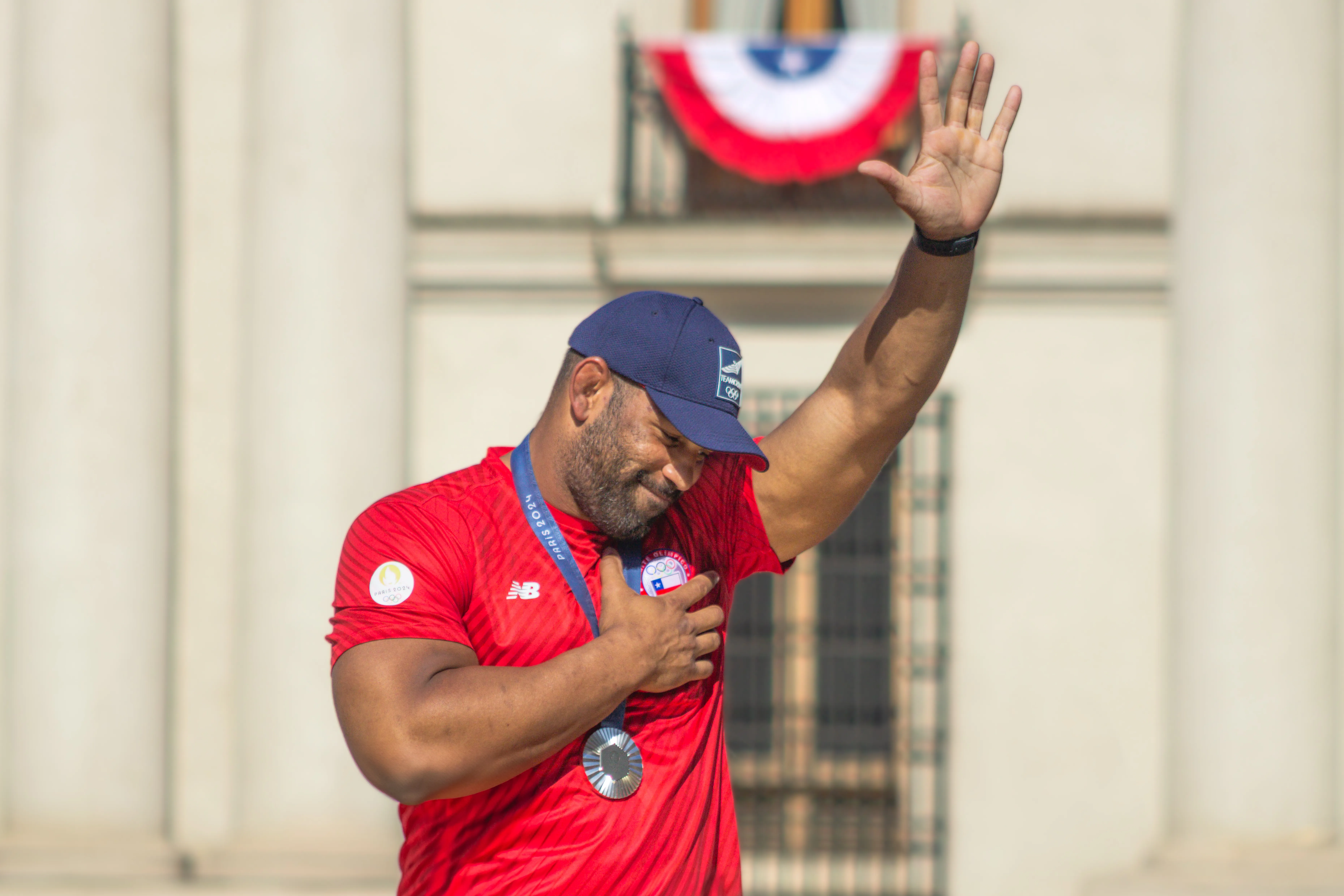 Yasmani Acosta en la Moneda